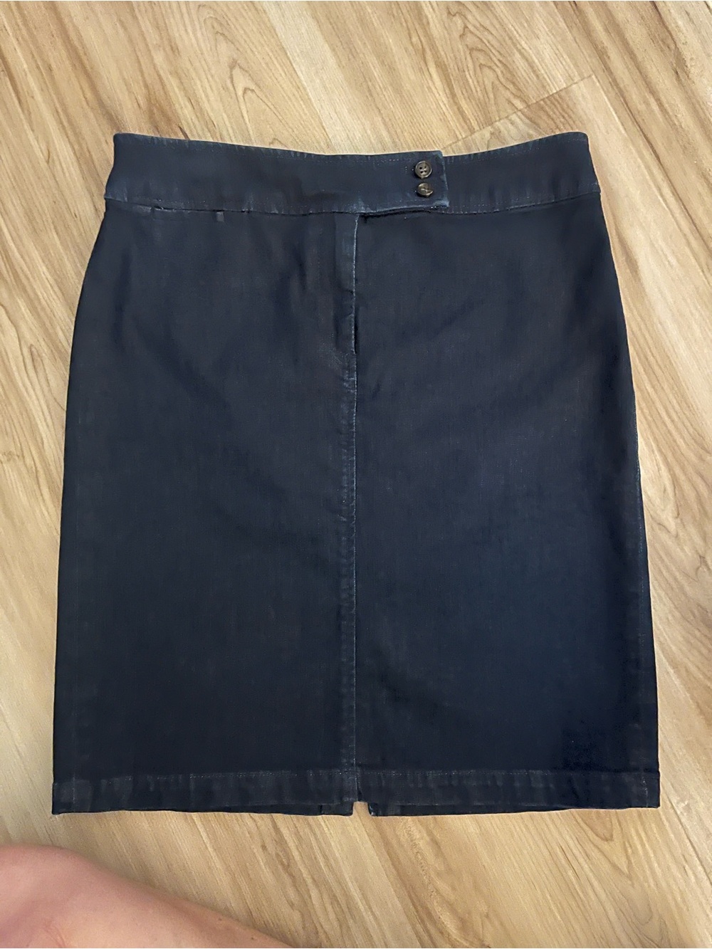 Talbots Dark Indigo Denim Pencil Skirt - Size 8